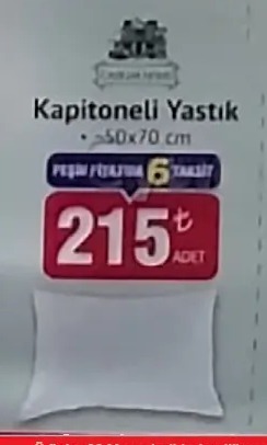 Kapitoneli Yastik 50X70 Cm