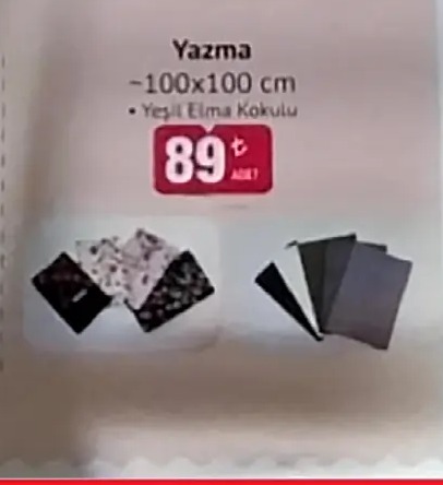 Yazma 100X100 Cm