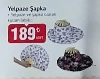 Yelpaze Şapka