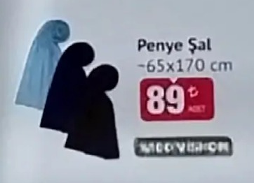Penye Şal 65X170 Cm
