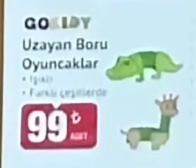 Gokidy Uzayan Boru Oyuncaklar