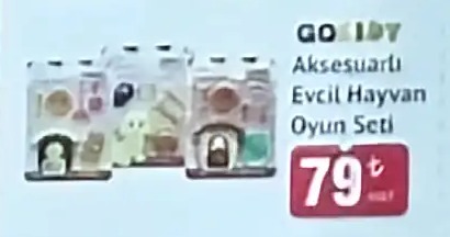 Go Kidy Aksesuarlı Evcil Hayvan Oyun Seti