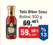 Tatlı Biber Sosu Bolbol 300 G