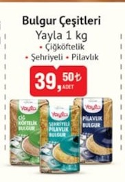 Yayla Bulgur Çeşitleri 1Kg