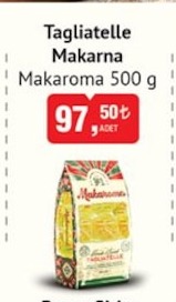 Tagliatelle Makarna Makaroma 500G