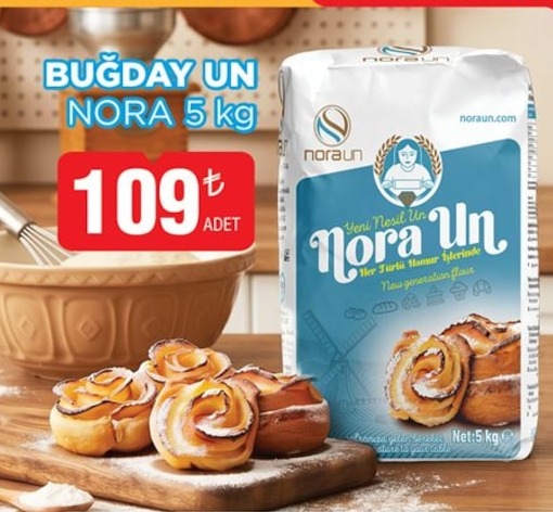 Buğday Un Nora 5 Kg