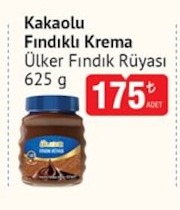 Kakaolu Fındıklı Krema Ülker Fındık Rüyası 625G