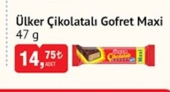 Ülker Çikolatalı Gofret Maxi 47 G