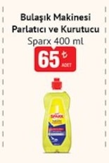 Bulaşık Makinesi Parlatıcı Ve Kurutucu Sparx 400 Ml