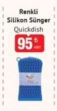 Renkli Silikon Sünger Quickdish