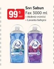 Sıvı Sabun Fax 3000 Ml