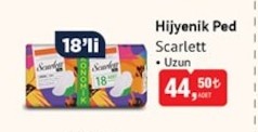 Hijyenik Ped Scarlett Uzun 18'Li