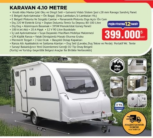 Karavan 4.10 Metre