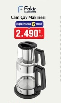 Fakir Cam Çay Makinesi 1 Adet