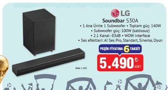 Lg Soundbar S30A