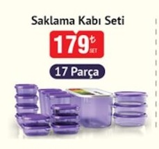 Saklama Kabı Seti 17 Parça