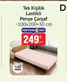 Tek Kişilik Lastikli Penye Çarşaf %100 Pamuk