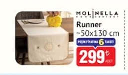 Molinella Runner 50X130 Cm