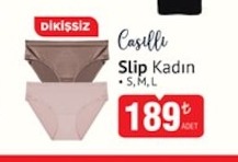 Çok Renkli Slip Kadın