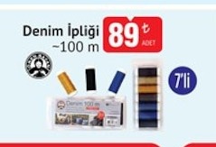 Denim İpliği 100 M