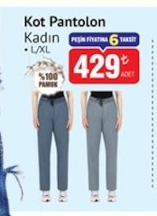 Kot Pantolon Kadın L/Xl
