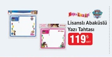 Maşa İle Koca Ayı Lisanslı Abaküslü Yazı Tahtası Adet
