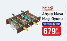 Ahşap Masa Maçı Oyunu