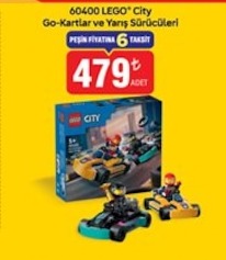 60400 Lego City Go-Kartlar Ve Yarış Sürücüleri
