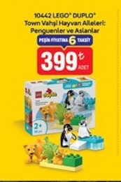 10442 Lego® Duplo® Town Vahşi Hayvanlar Aileleri: Penguenler Ve Aslanlar Adet