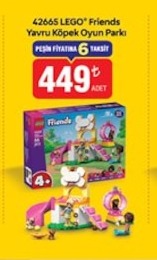 42665 Lego Friends Yavru Köpek Oyun Parkı 1 Adet
