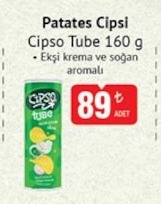 Cipso Tube Patates Cipsi 160G