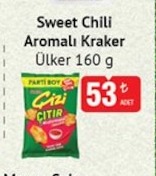 Sweet Chili Aromalı Kraker Ülker 160G
