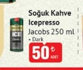 Soğuk Kahve Icepresso Jacobs 250 Ml - Dark