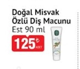 Doğal Misvak Özlü Diş Macunu Est 90 Ml