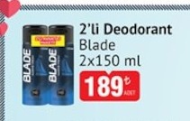 2'Li Deodorant Blade 2X150 Ml