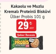 Ülker Probis Kremalı Proteinli Bisküvi 101G