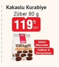 Züber Kakaolu Kurabiye 80G