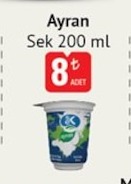 Sek Ayran 200 Ml