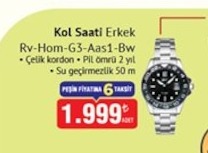 Kol Saati Erkek Rv-Hom-G3-Aas1-Bw