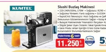 Kumtel Slushi Buzlaş Makinesi