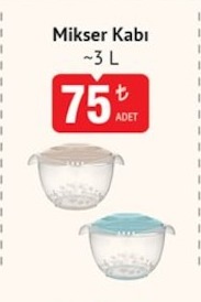 Mikser Kabı 3 L