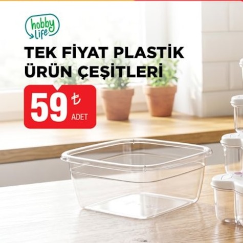 Tek Fiyat Plastik Ürün Çeşitleri