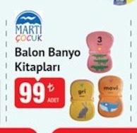Marti Çocuk Balon Banyo Kitapları 1 Adet