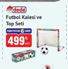 Dede Futbol Kalesi Ve Top Seti 1 Adet