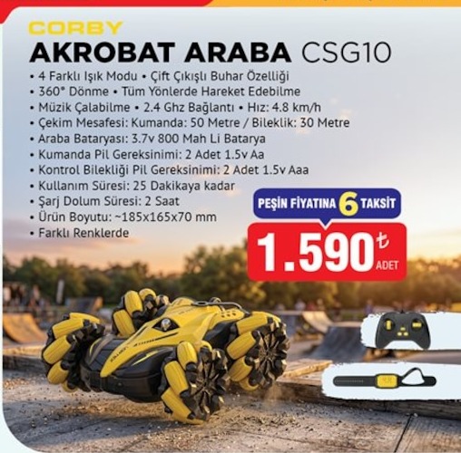Corby Akrobat Araba Cs10