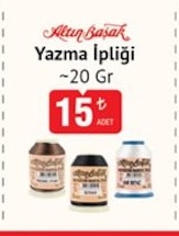 Altın Başak Yazma İpliği ~20 Gr