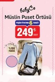 Babyco Müslin Puset Örtüsü