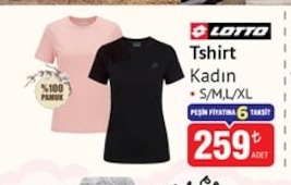 Lotto Tshirt Kadın S/M/L/Xl