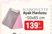Maisonette Ayak Havlusu ~50X85 Cm