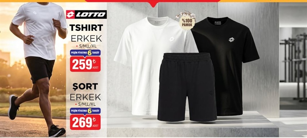 Lotto T-Shirt Erkek